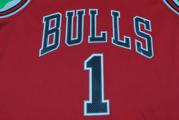 Maillot basket rétro Bulls Chicago N°1 Rose enfant NBA