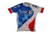 Maillot vélo rétro FDJ UCI b'Twin