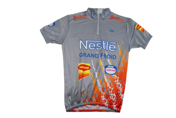 Maillot vélo rétro Nestlé