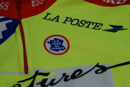 Maillot vélo rétro Agrigel Richard La Poste