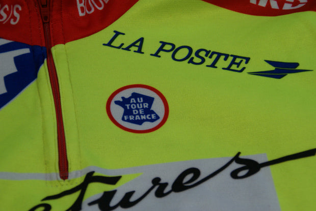 Maillot vélo rétro Agrigel Richard La Poste