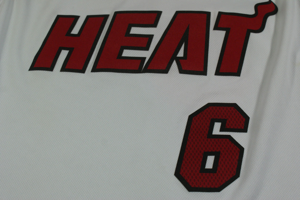 Maillot basket vintage Heat Miami N°6 King James NBA