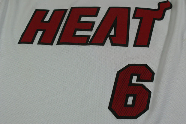 Maillot basket vintage Heat Miami N°6 King James NBA