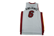Maillot basket vintage Heat Miami N°6 King James NBA