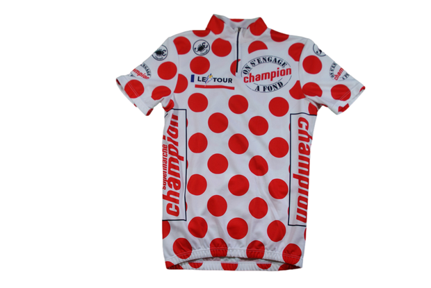 Maillot cyclisme vintage Champion Castelli Le Tour