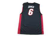 Maillot basket rétro Heat Miami N°6 James NBA