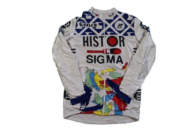 Veste cyclisme vintage Azura Sigma Histor