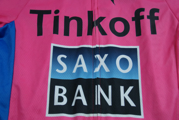 Maillot vélo vintage Saxo Bank Sportful UCI