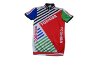 Maillot cyclisme vintage Toshiba