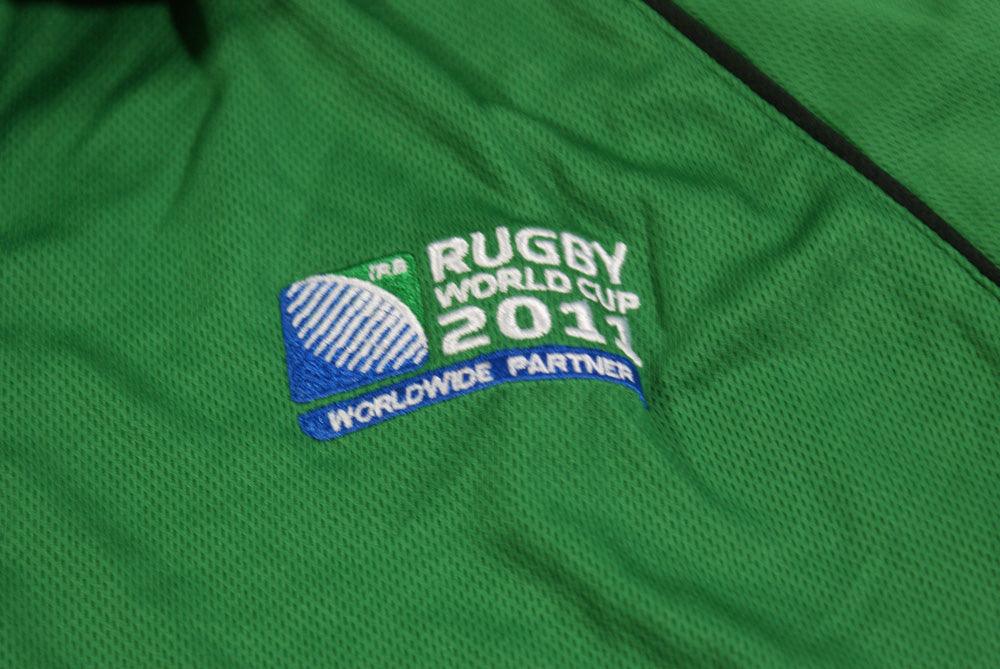 Maillot De Rugby Canterbury Coupe Du Monde 2011, Vert, Taille M, Comme Neuf