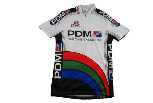 Maillot cyclisme vintage Ultima PDM Chrome Cassettes