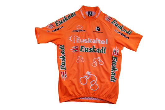 Maillot cyclisme vintage Etxe-Ondo Euskaltel
