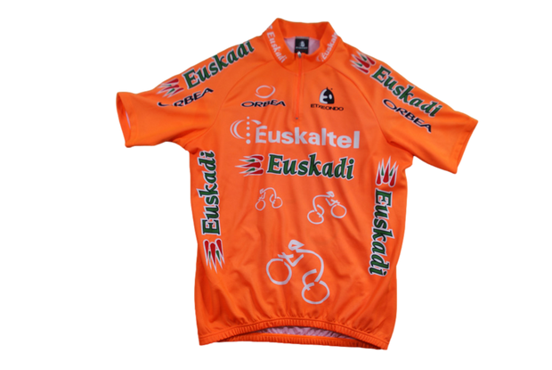 Maillot cyclisme vintage Etxe-Ondo Euskaltel