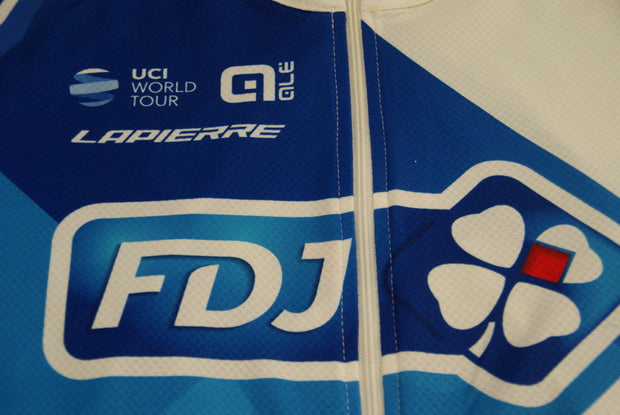 Maillot vélo rétro FDJ UCI