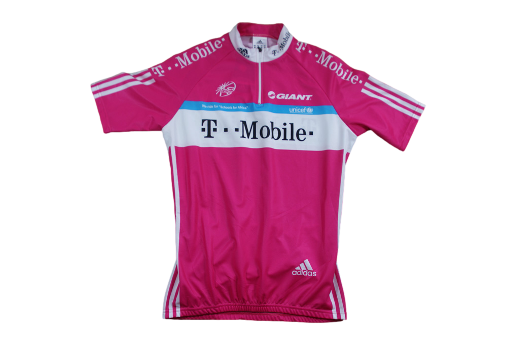 Maillot cyclisme vintage T.Mobile UCI Adidas