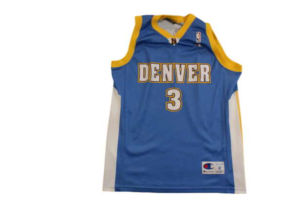 Maillot basket rétro Nuggets Denver N°3 Iverson NBA