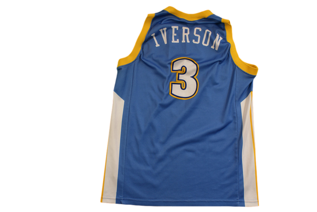 Maillot basket rétro Nuggets Denver N°3 Iverson NBA