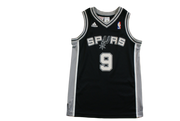 Maillot basket rétro Spurs San Antonio N°9 Parker enfant NBA