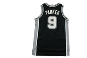 Maillot basket rétro Spurs San Antonio N°9 Parker enfant NBA