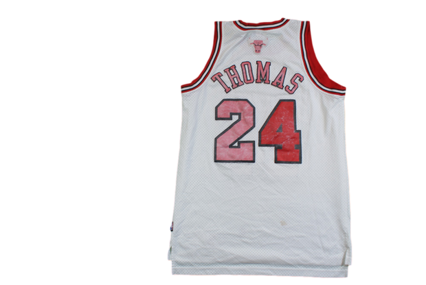 Maillot basket rétro Bulls Chicago N°24 Thomas NBA