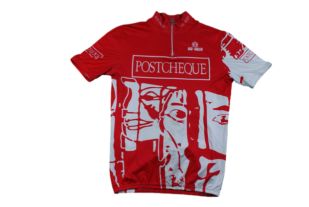 Maillot vélo vintage Bio racer Postcheque