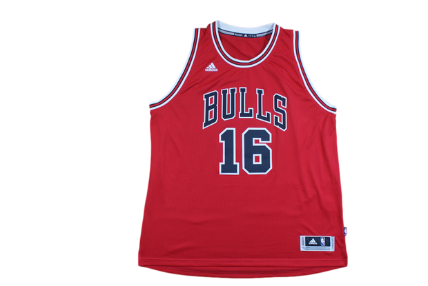 Maillot basket vintage Bulls Chicago N°16 Gasol NBA