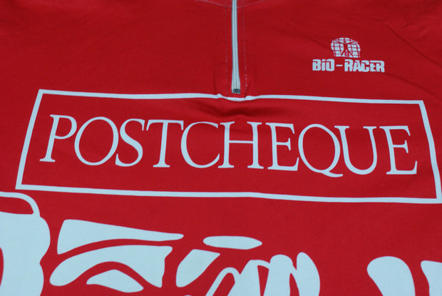 Maillot vélo vintage Bio racer Postcheque