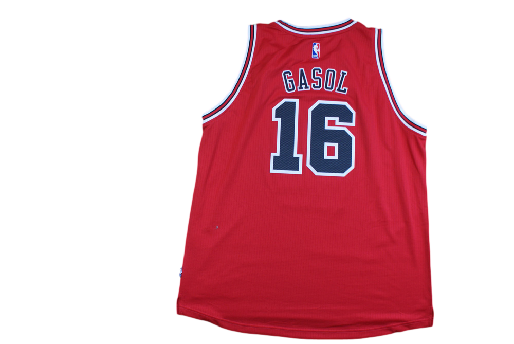 Maillot basket vintage Bulls Chicago N°16 Gasol NBA