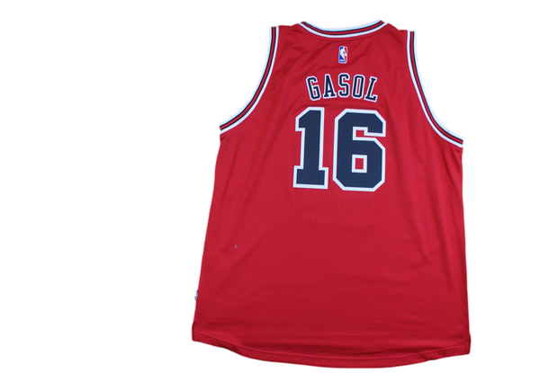 Maillot basket vintage Bulls Chicago N°16 Gasol NBA