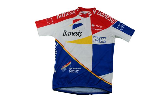 Maillot vélo vintage Nalini Banesto Campagnolo