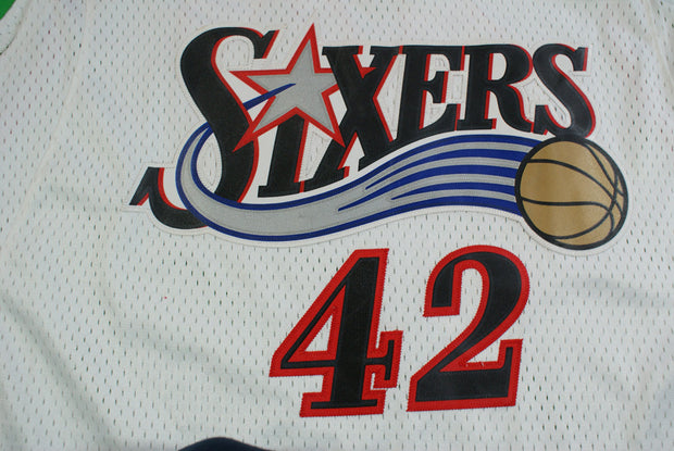 Maillot basket rétro Sixers Philadelphie N°42 Brand NBA