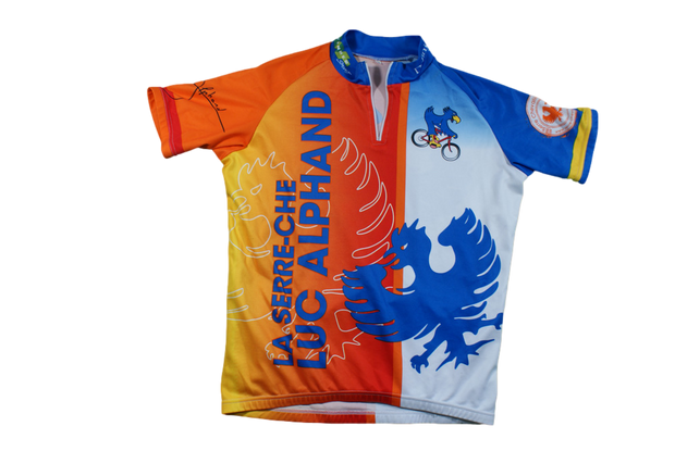 Maillot vélo rétro Luc Alphand