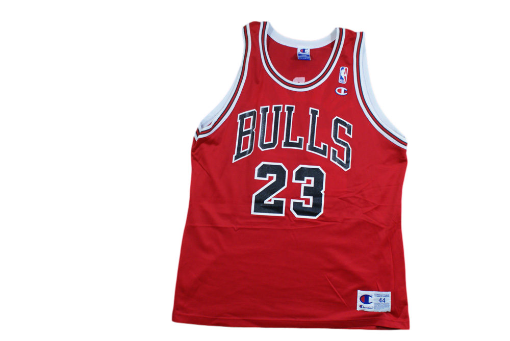 Maillot basket vintage Bulls Chicago N°23 Jordan NBA