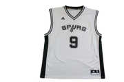 Maillot basket vintage Spurs San Antonio N°9 Parker NBA