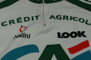 Maillot cyclisme vintage Crédit Agricole Nalini Look