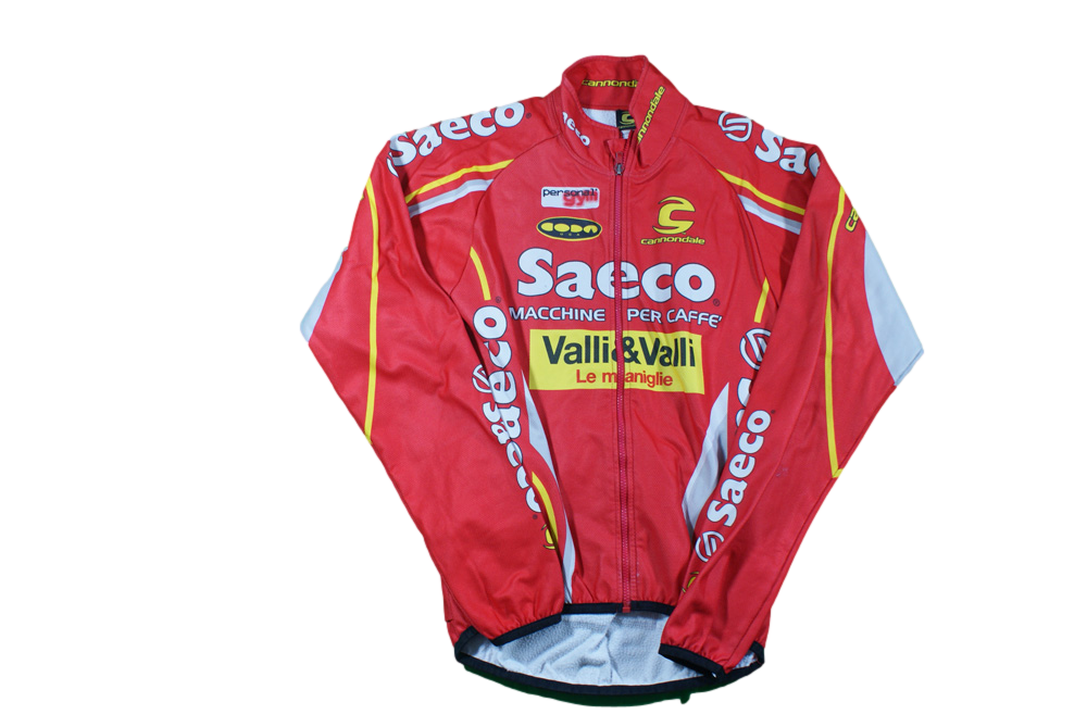 Veste vélo rétro Cannondale Saeco