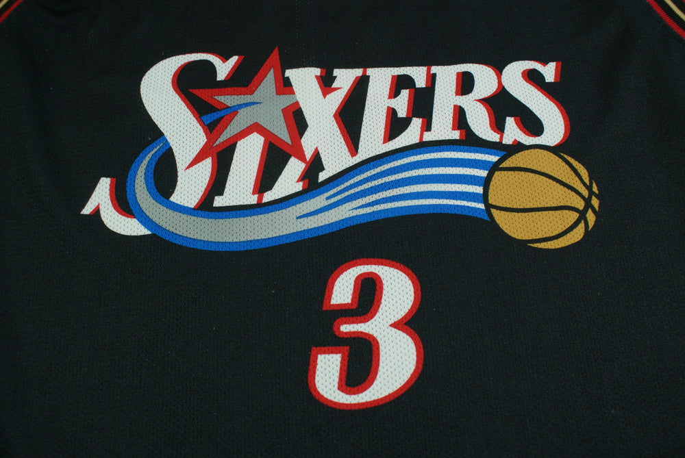 Maillot basket vintage Sixers Philadelphie N°3 Iverson NBA