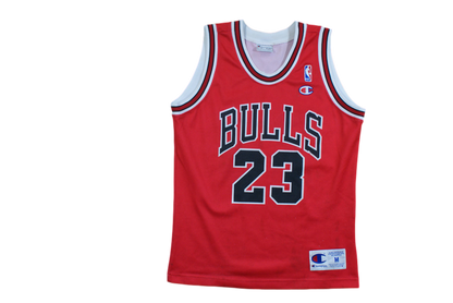 Maillot basket rétro Bulls Chicago N°23 Jordan enfant NBA