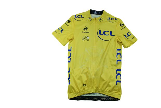 Maillot cyclisme vintage Le Coq Sportif LCL Tour de France 2014