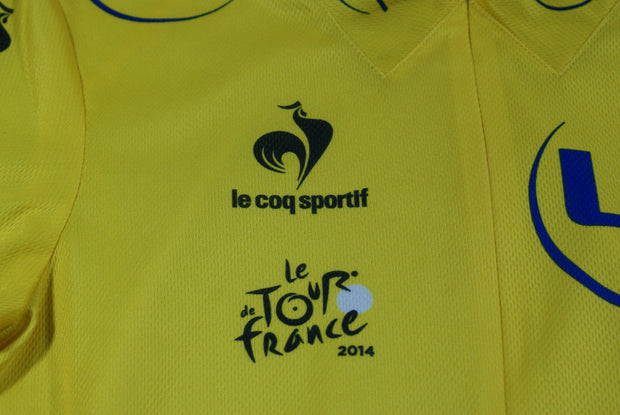 Maillot cyclisme vintage Le Coq Sportif LCL Tour de France 2014