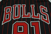 Maillot basket rétro Bulls Chicago N°91 Rodman NBA