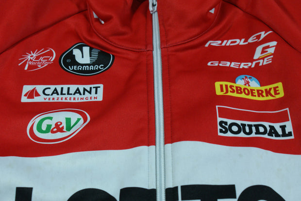 Veste vélo rétro Vermarc Lotto Soudal UCI