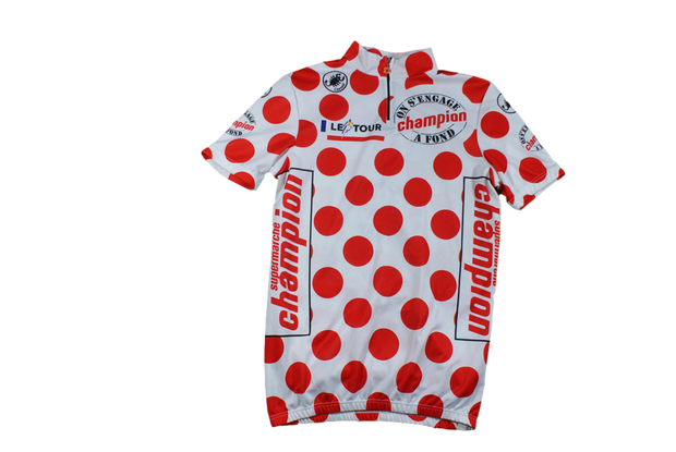 Maillot vélo rétro Champion Castelli