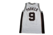 Maillot basket rétro Spurs San Antonio N°9 Parker NBA