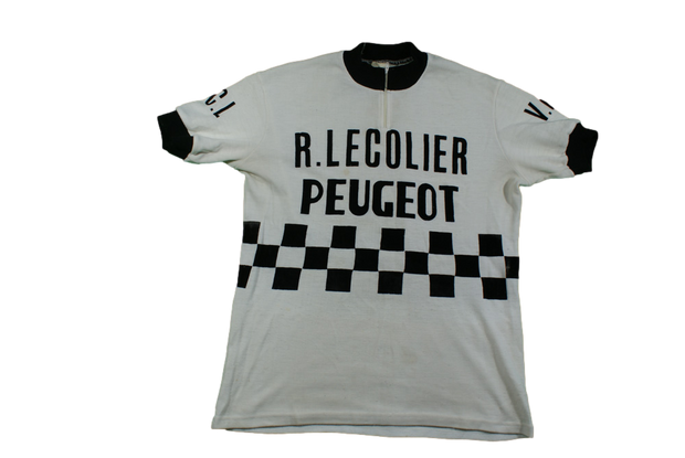 Maillot vélo rétro Burdigala Sport Peugeot