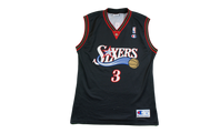 Maillot basket rétro Sixers Philadelphie N°3 Iverson NBA