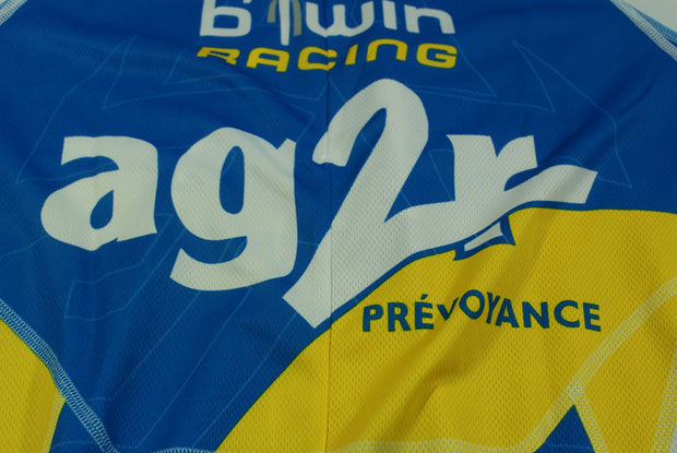 Maillot vélo vintage AG2R b'Twin Decathlon UCI