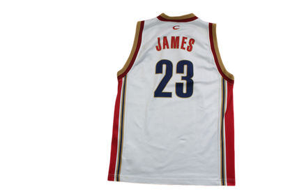 Maillot basket rétro Cavaliers Cleveland N°23 James enfant NBA