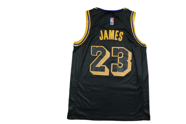 Maillot basket rétro Lakers Los Angeles N°23 James NBA