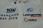 Maillot cyclisme vintage Française des jeux Nalini UCI Lapierre